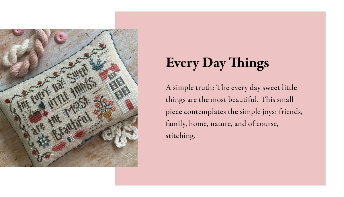 Every Day Things - Cross Stitch Pattern by Heart in Hand