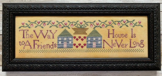 Way to a Friends House - Cross Stitch Pattern