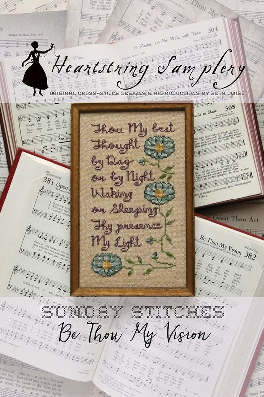 Sunday Stitches #2 ~ Be Thou My Vision - Cross Stitch Pattern