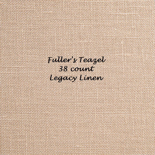 38 count Legacy Linen - Fullers Teazel