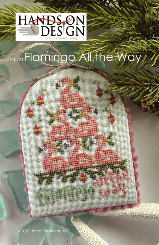 Flamingo All the Way - Cross Stitch Pattern