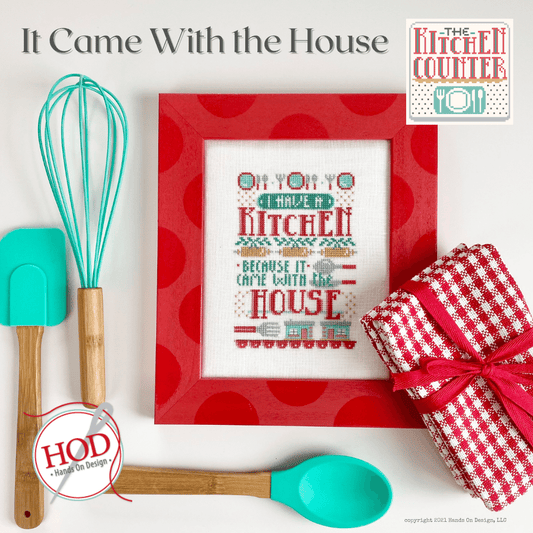 It Came with the House - Cross Stitch Pattern by Hands on Design