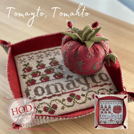 Tomayto Tomahto  - Cross Stitch Pattern by Hands On Design