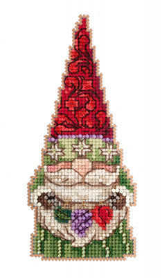Gnome Holding Ornaments by Jim Shore (2022) Mill Hill Kit