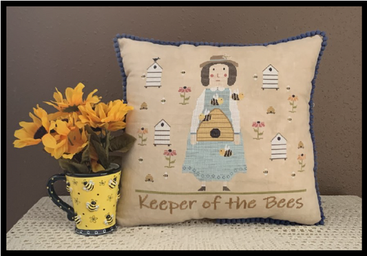 Keeper of the Bees - Cross Stitch Pattern by Needle Bling Designs