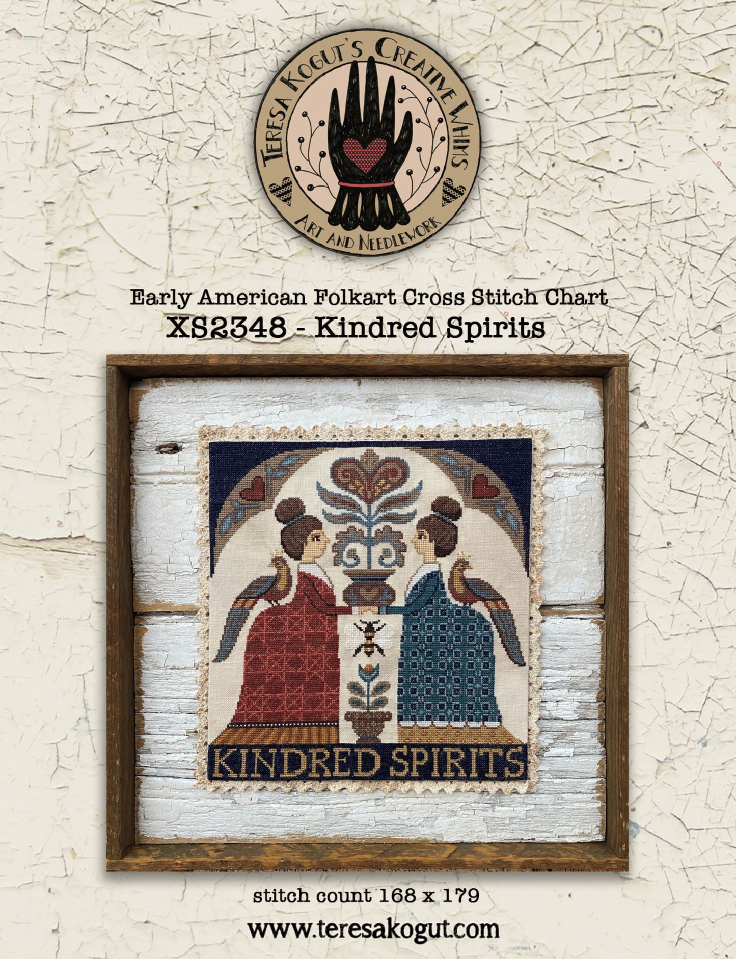 Kindred Spirits - Cross Stitch Pattern by Teresa Kogut