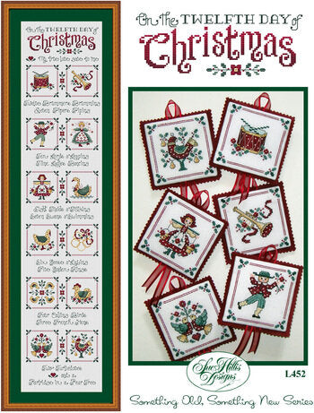 On the Twelfth Day of Christmas by Sue Hillis- Cross Stitch Pattern