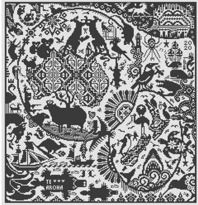 ANZAK - Cross Stitch Pattern by Long Dog Samplers