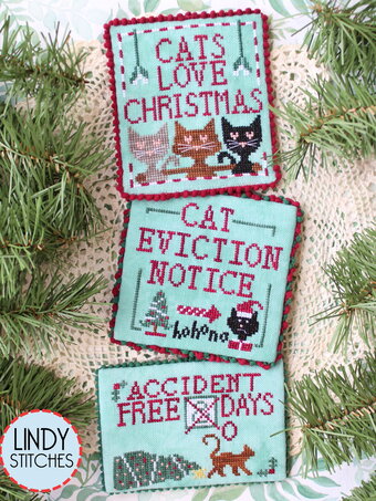 Cats Love Christmas - Cross Stitch Pattern
