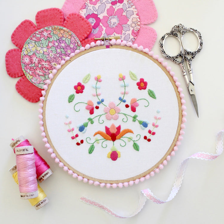 Flora Fiesta - Embroidery Pattern
