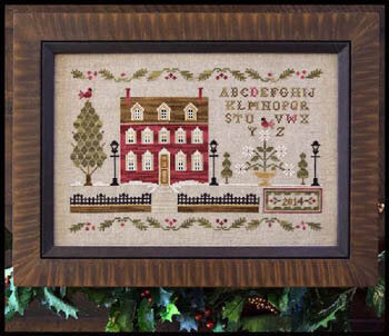 Lantern Lane - Cross Stitch Chart by Little House Needleworks