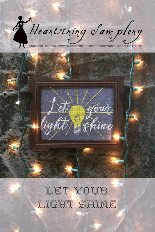 Let Your Light Shine - Cross Stitch Pattern by Heartstring Samplery