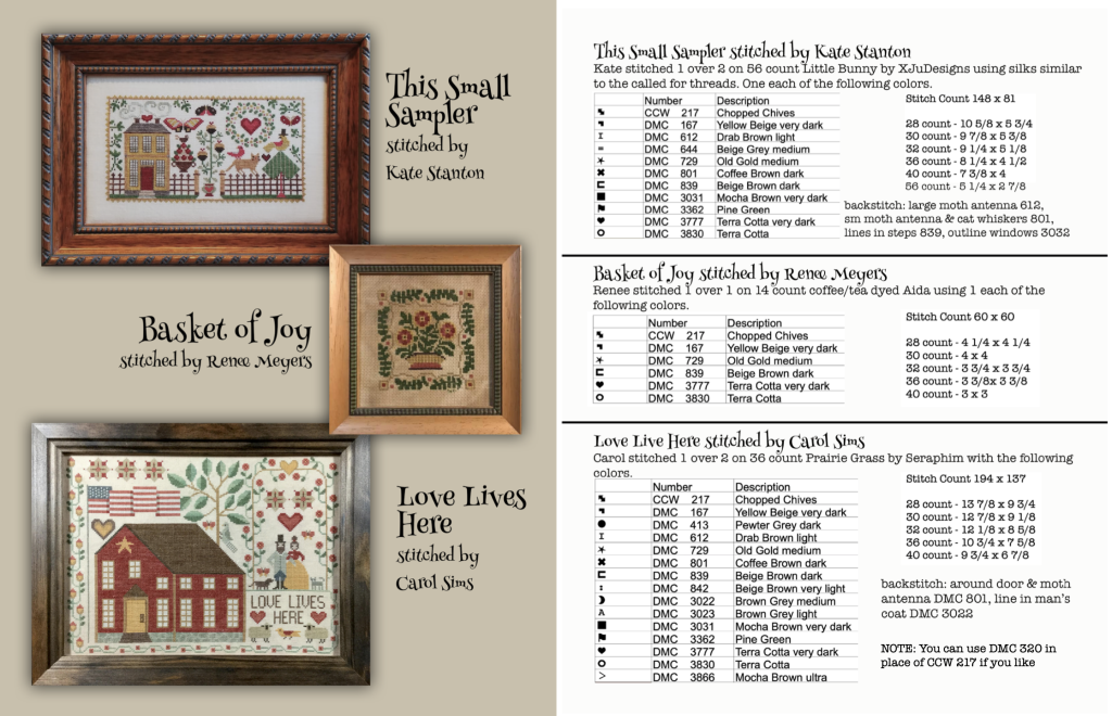 Love Lives Here - Cross Stitch Book by Teresa Kogut