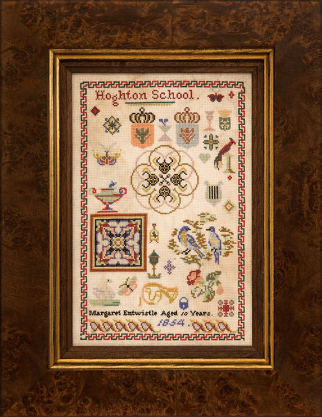 Margaret Entwistle 1854 - Reproduction Sampler Pattern by Hands Across the Sea Samplers