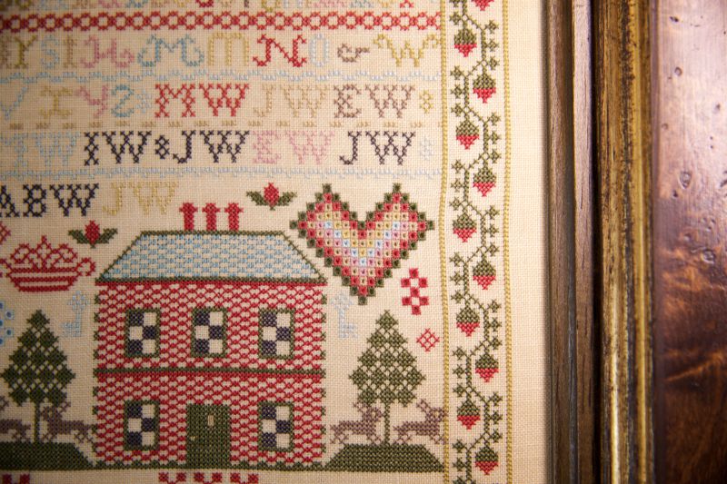 Jessie Watson c.1816 - Reproduction Sampler Pattern by Hands Across the Sea Samplers (PDF)