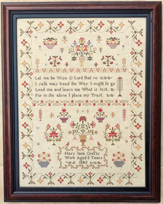 Mary Jane Crofts 1845 - Cross Stitch Pattern by Lila's Studio