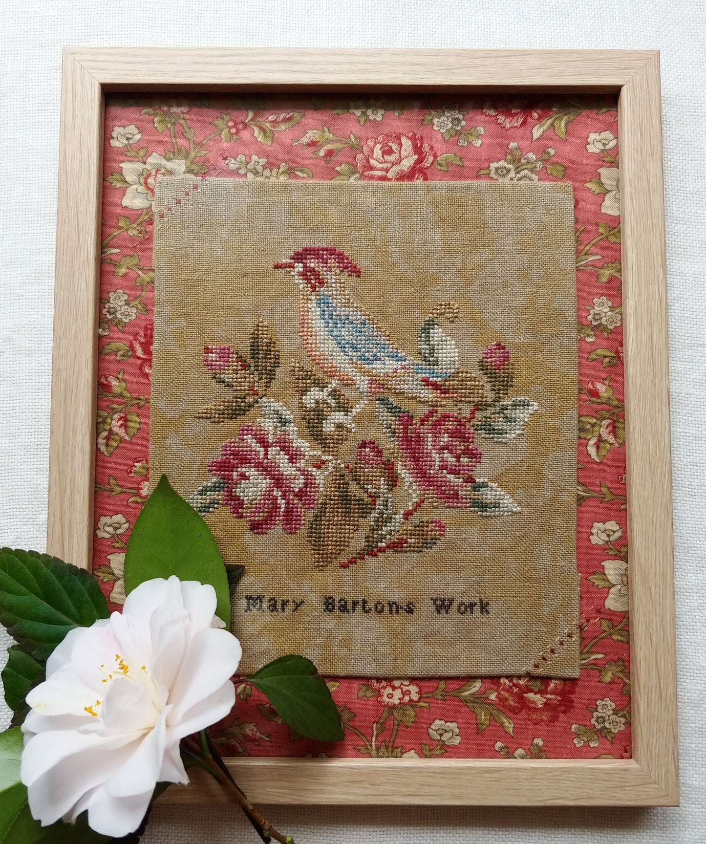 Mary Barton's Work - Reproduction Pattern by Mojo Stitches