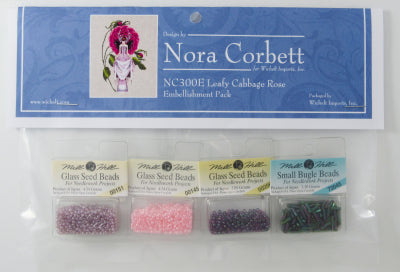 Leafy Cabbage Rose - Nora Corbett NC300