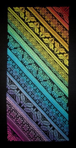 Twisted Rainbow Sampler - Cross Stitch Pattern by Northern Expressions Needlework