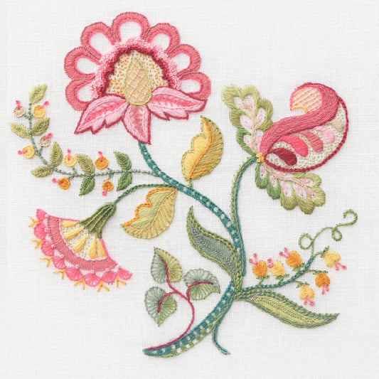 Crewel Embroidery Kit ~ Sweet Repose