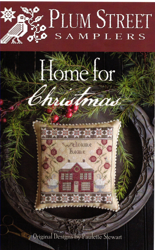 Home For Christmas - Cross Stitch Pattern by Plum Street Samplers