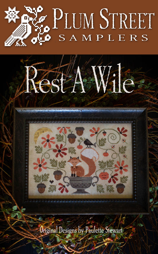 Rest A Wile - Cross Stitch Pattern by Plum Street Samplers