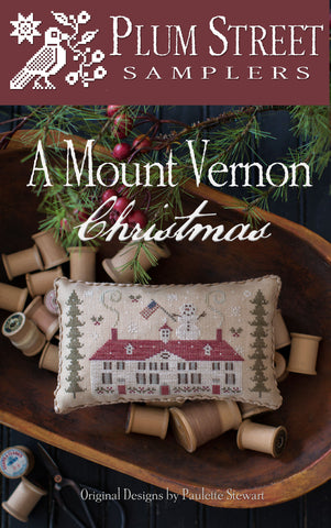 A Mt Vernon Christmas - Cross Stitch Pattern by Plum Street Samplers