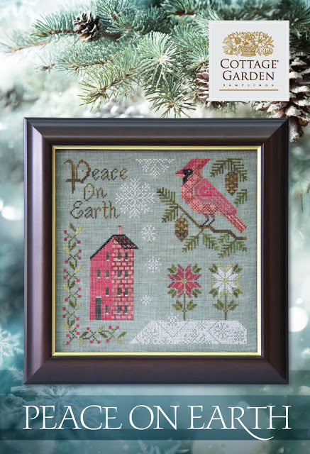 Peace on Earth - Cross Stitch Chart by Cottage Garden Samplings