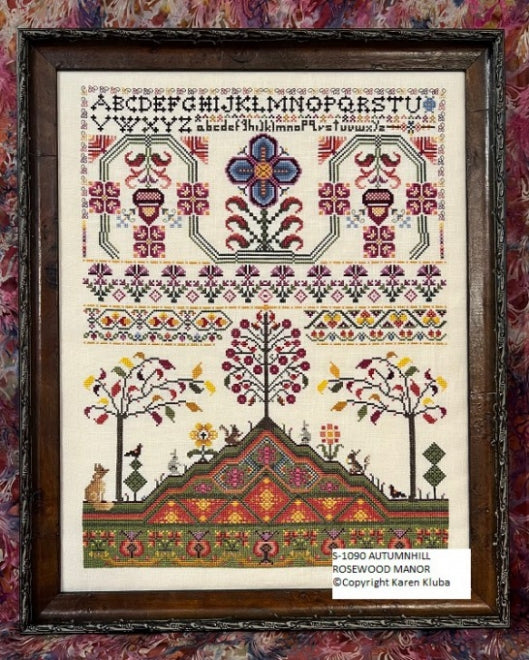 Autumn Hill - Cross Stitch Pattern by Rosewood Manor