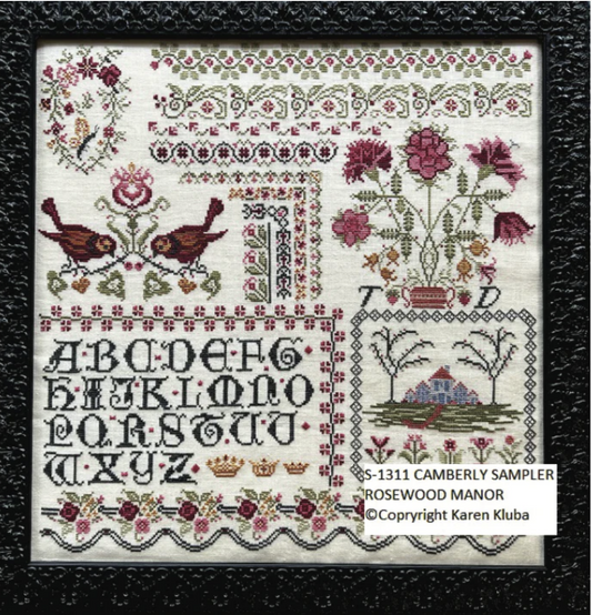 Camberly Sampler - Cross Stitch Pattern by Rosewood Manor