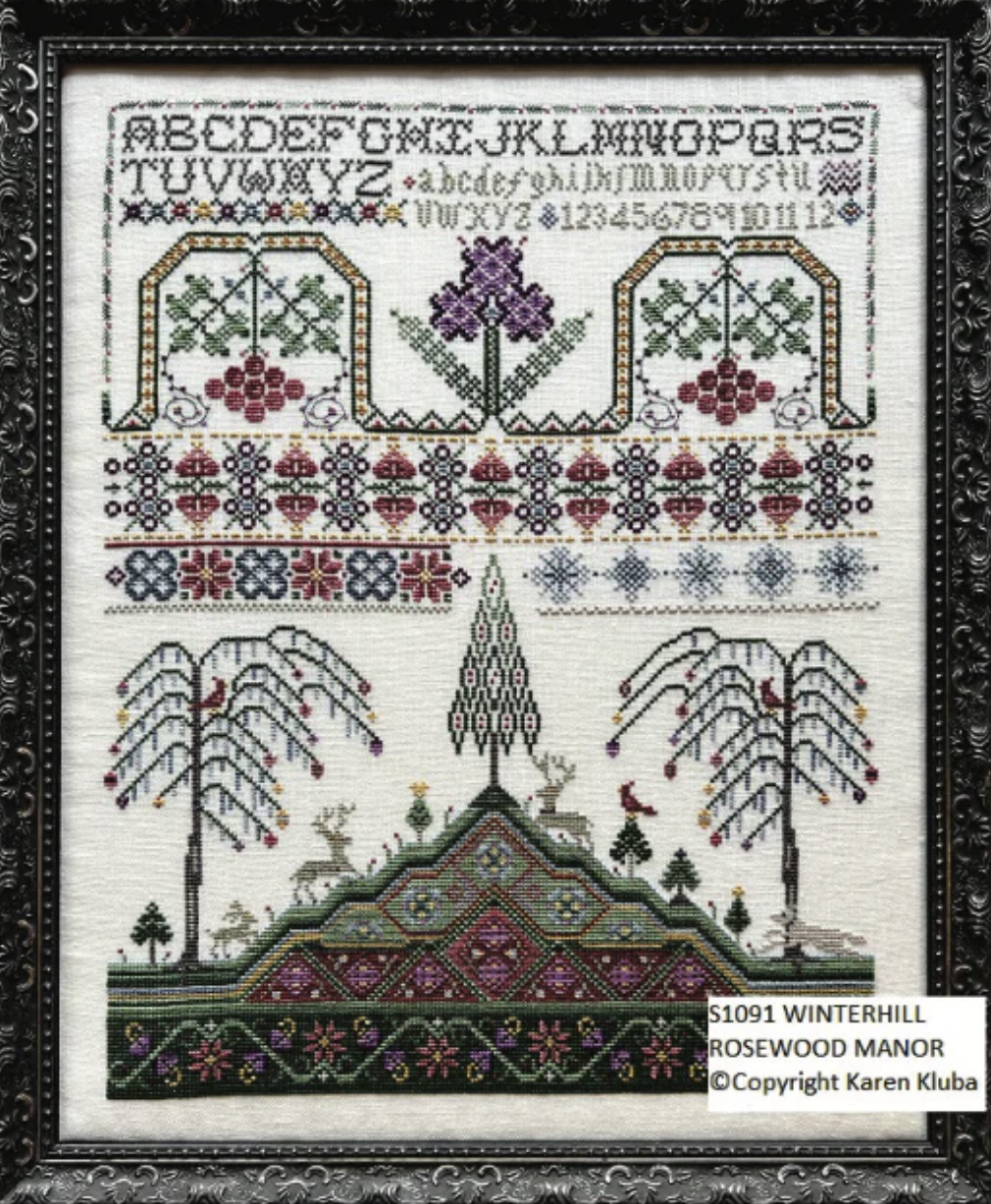 Winterhill - Cross Stitch Pattern by Rosewood Manor