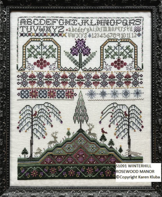 Winterhill - Cross Stitch Pattern by Rosewood Manor