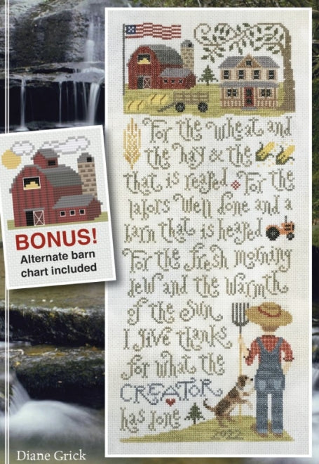 Farmer's Blessing - Cross Stitch Pattern by Silver Creek Samplers