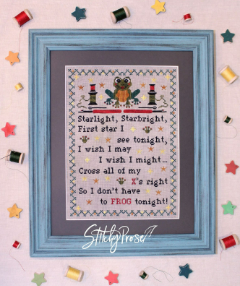 A Stitchers Wish - Cross Stitch Pattern by Stitchy Prose