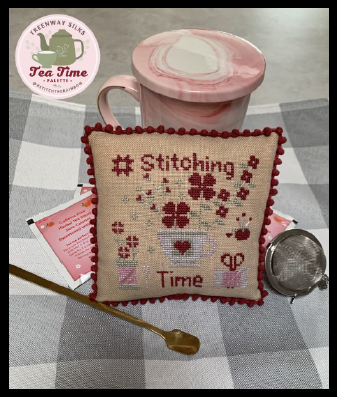Stitching Time - Cross Stitch Pattern by Needle Bling Designs