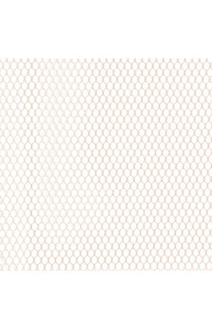  By Annie Mesh Fabric Lightweight 18x 54 White, 18 by 54 :  Arts, Crafts & Sewing