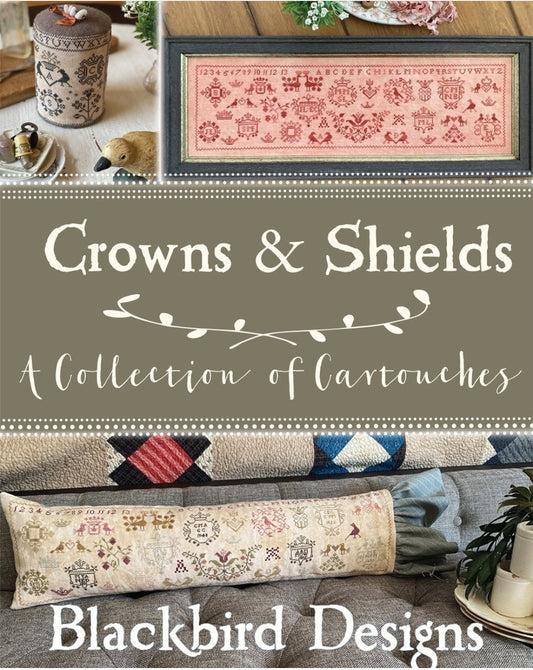 Crowns & Shields - Cross Stitch Patterns by Blackbird Designs
