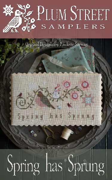 Spring has Sprung - Cross Stitch Pattern by Plum Street Samplers