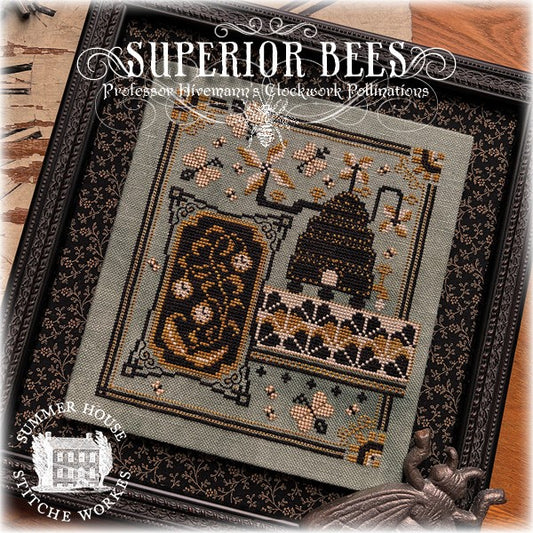 Superior Bees -  Cross Stitch Patterns by Summer House Stiche Workes