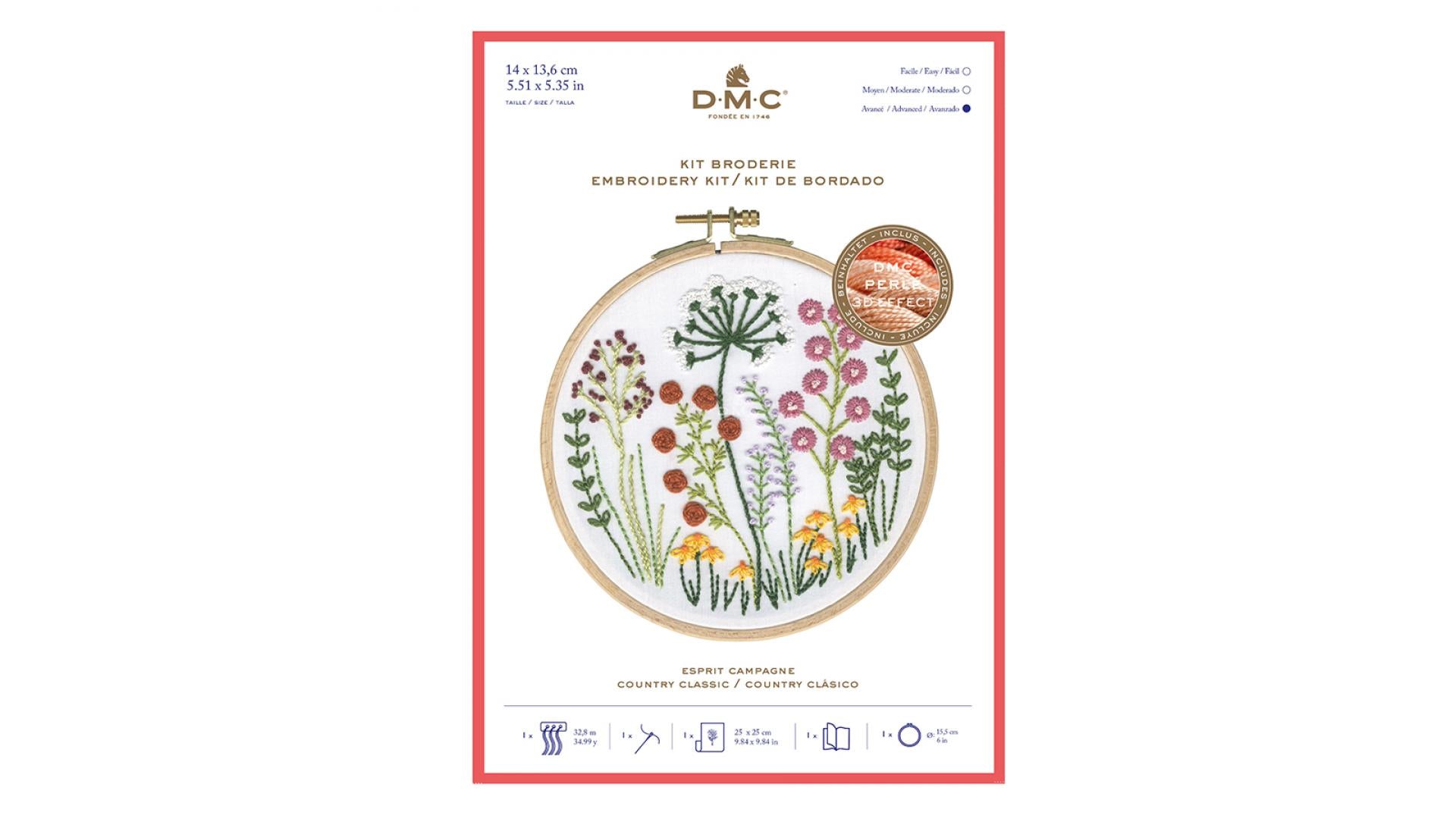 Embroidery Kit DMC Perle 5