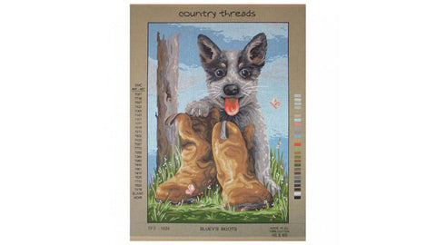Bluey's Boots - Tapestry Canvas