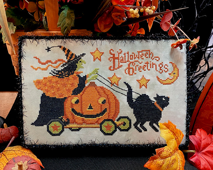 Hello Halloween Book - Cross Stitch Patterns by Teresa Kogut