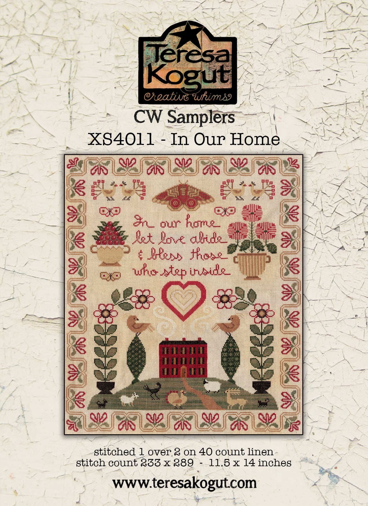 In our Home - Cross Stitch Pattern by Teresa Kogut