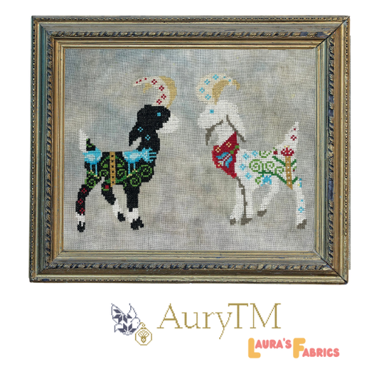 The Ibex Couple - Cross Stitch Pattern by Aury TM