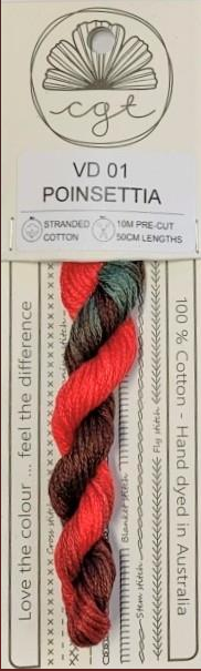 Cottage Garden Threads - Feathers & Petals Range VD