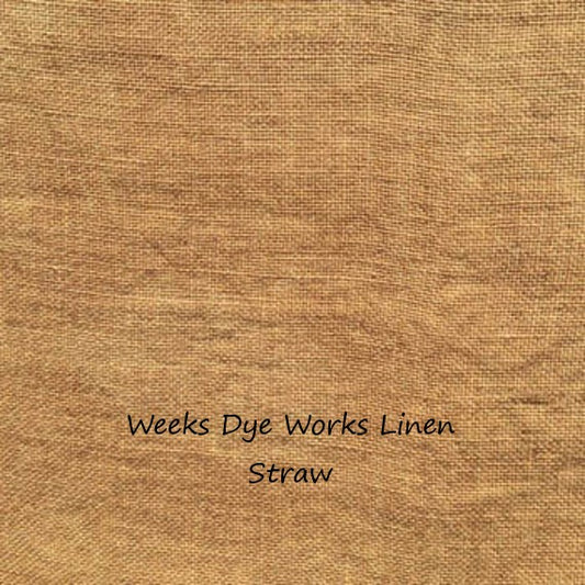 Weeks Dye Works 40 Count Linen - Straw