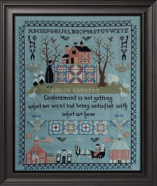 AMISH COUNTRY - Cross Stitch Pattern by Twin Peak Primitives