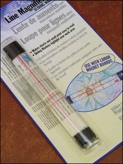 Line Magnifier with Sliding Marker