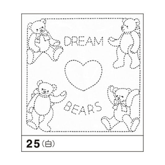 Sashiko Sampler - Dream Bears