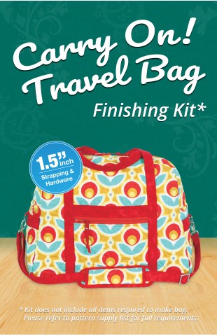 Carry On! Travel Bag Finishing Kit